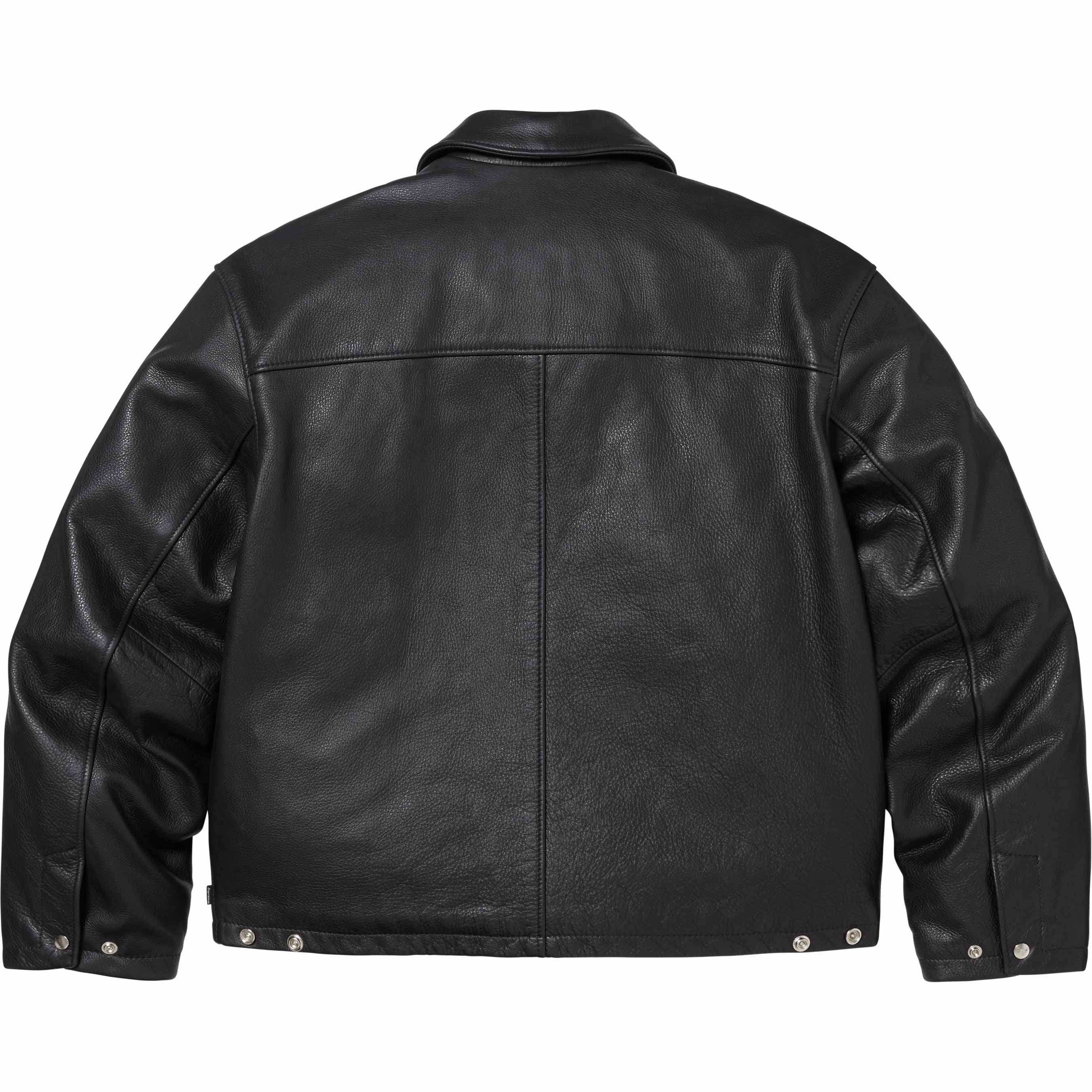 Supreme®/Schott® Leather Racer Jacket view 6